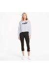 Puma Hoodie Ess Cropped Logo Tr 586870_02 Beyaz
