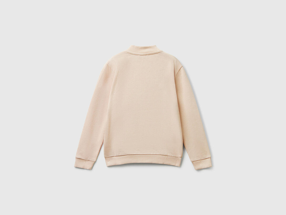 Benetton Sweatshirt Kız Bebek BNT-BG 3J70G503U-25K Açık Pembe