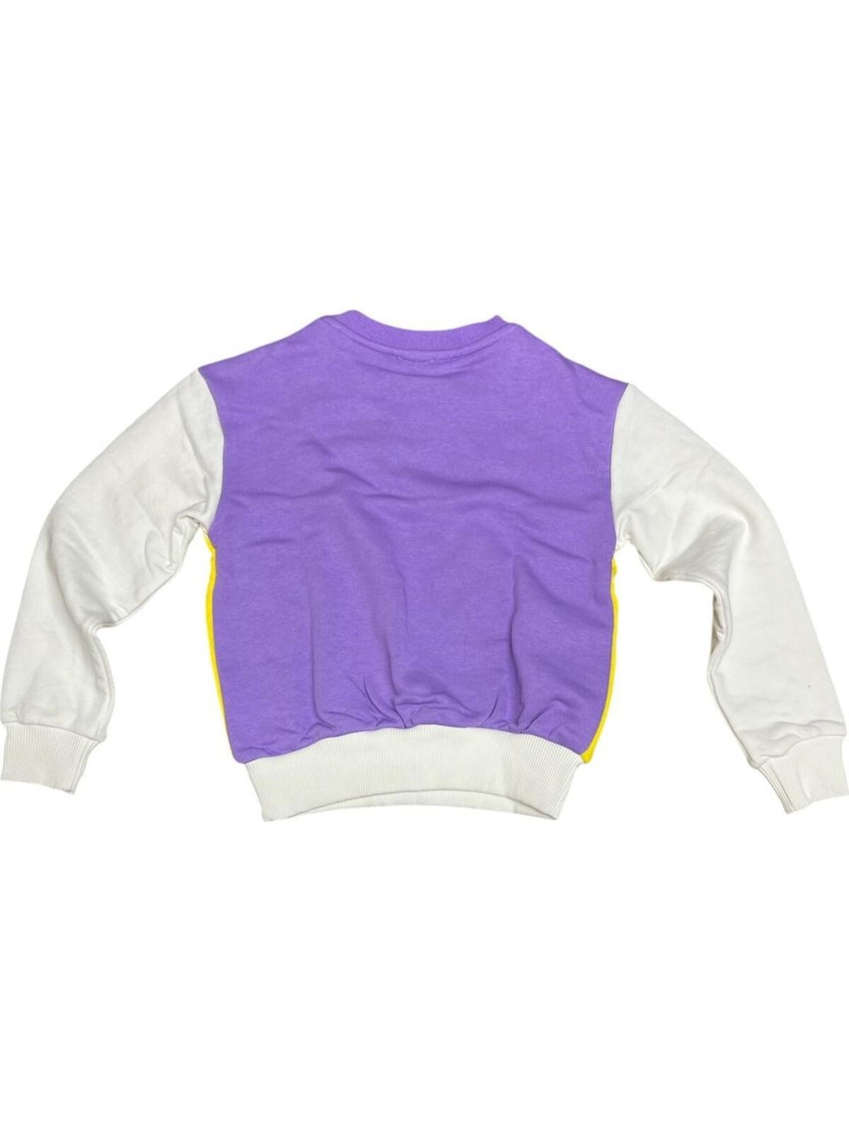 Benetton Sweatshirt Kız Çocuk BNT-G21546 72798 Blok Renkli