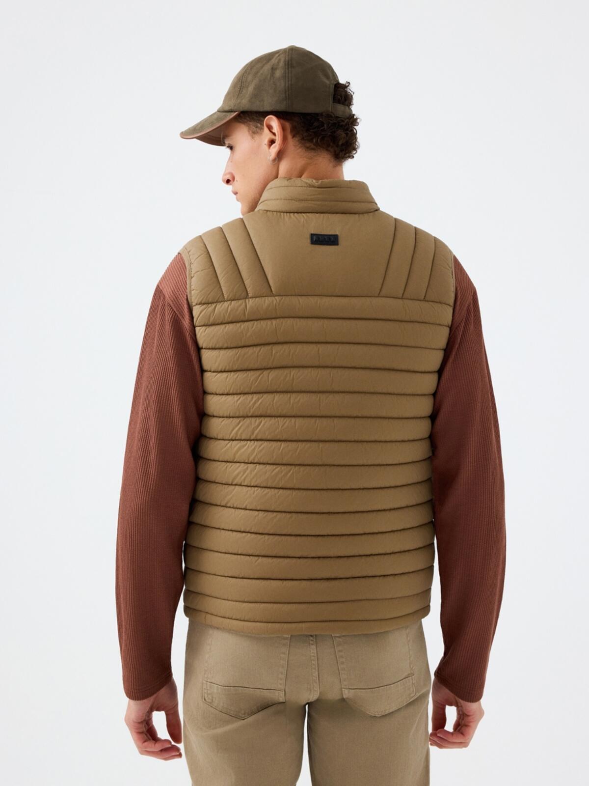 Loft Yelek LF2033222 Koyu Bej