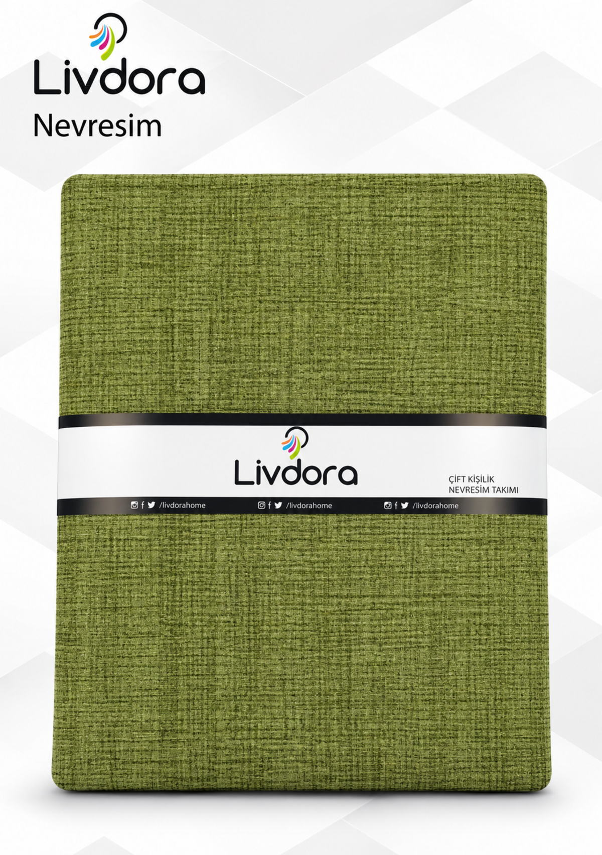 Livdora Nevresim Clean Tk Haki