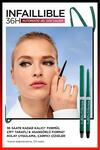 Loreal Paris Eyeliner İnfaillible Gel Auto No:260 Emerald G.