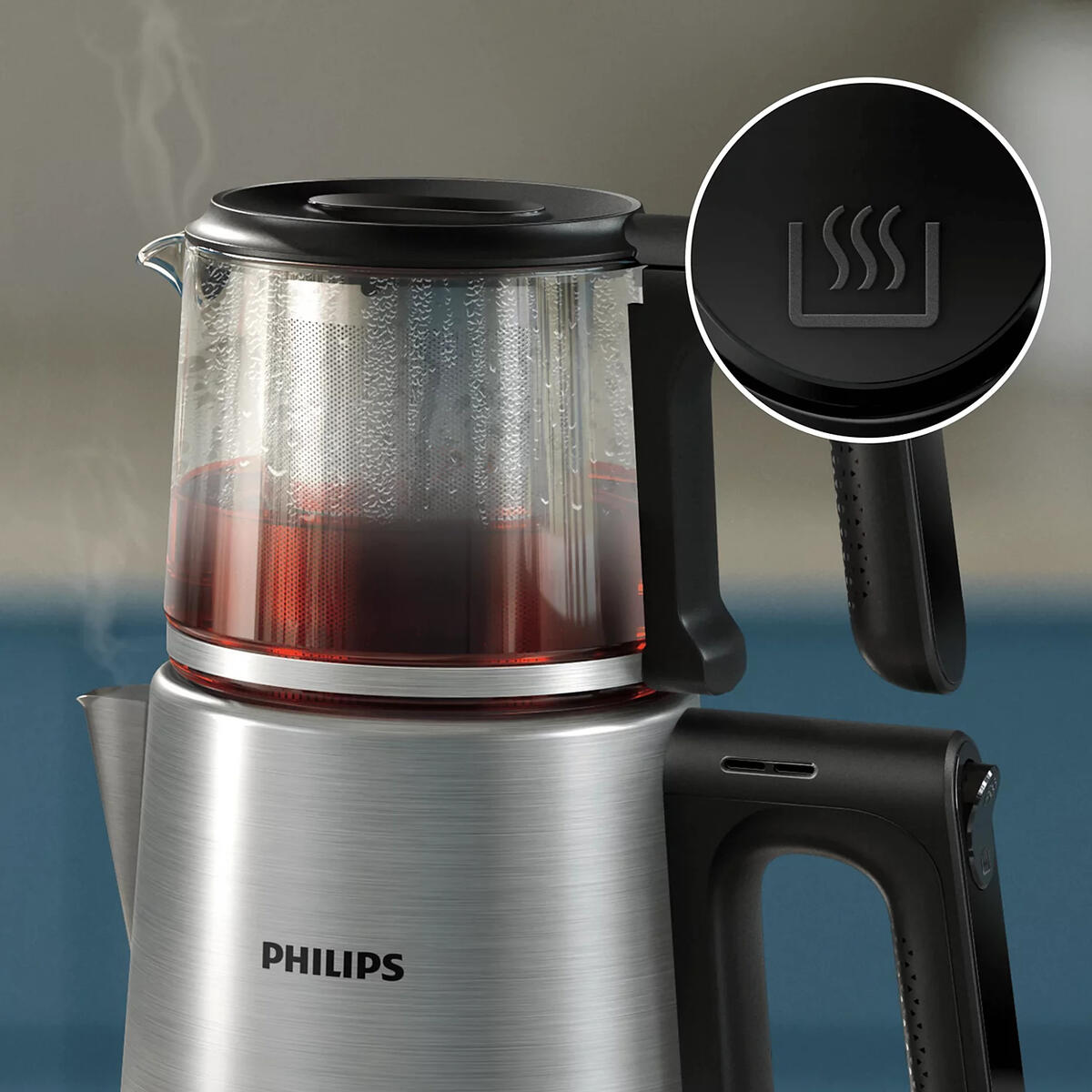 Philips Çay Makinesi Çelik Hd7350/00
