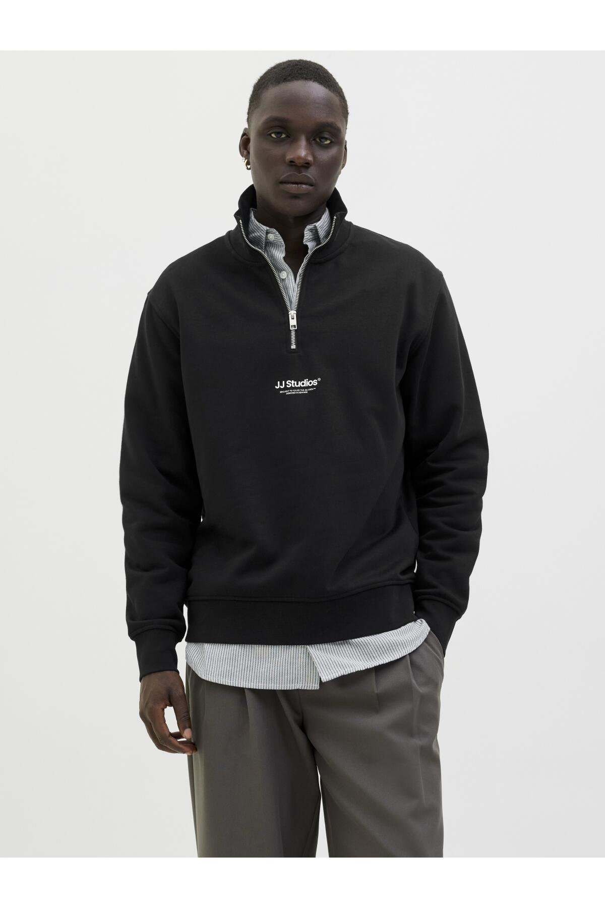 Jack&Jones Sweatshirt 12278793 Siyah
