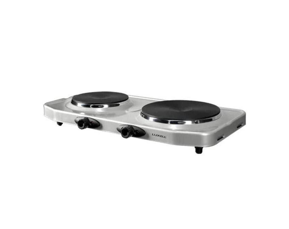 Luxell Elk Ocak Lx-7021 Hotplate Çiftli Gri