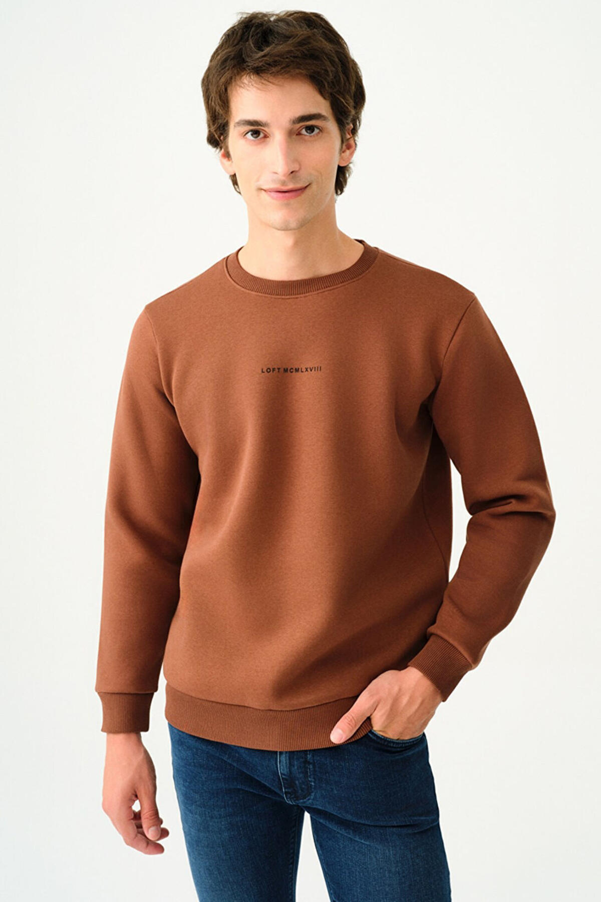 Loft Sweatshirt 2034268 Kahve