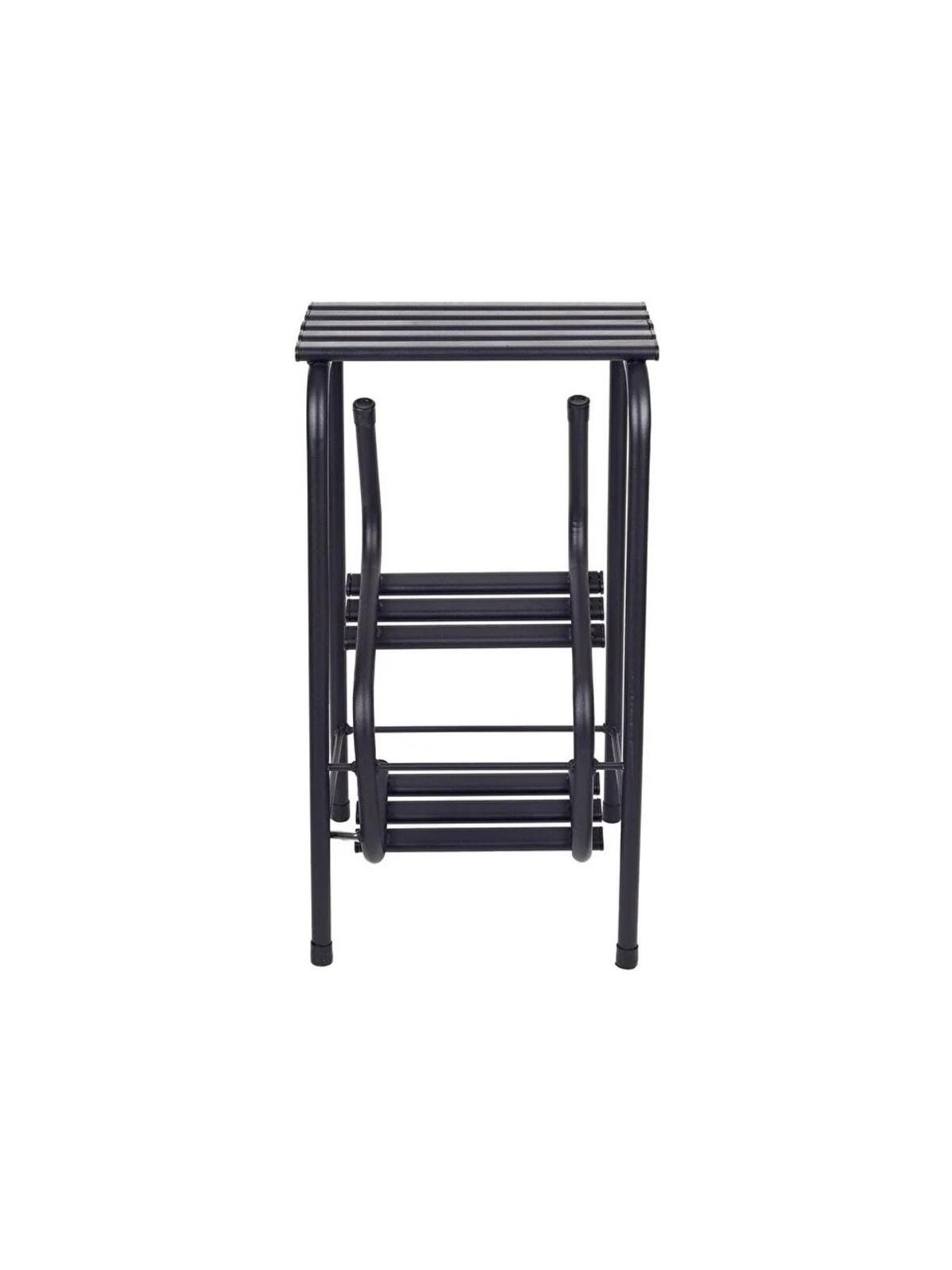 Metal Tabureli Merdiven 1008 Antrasit