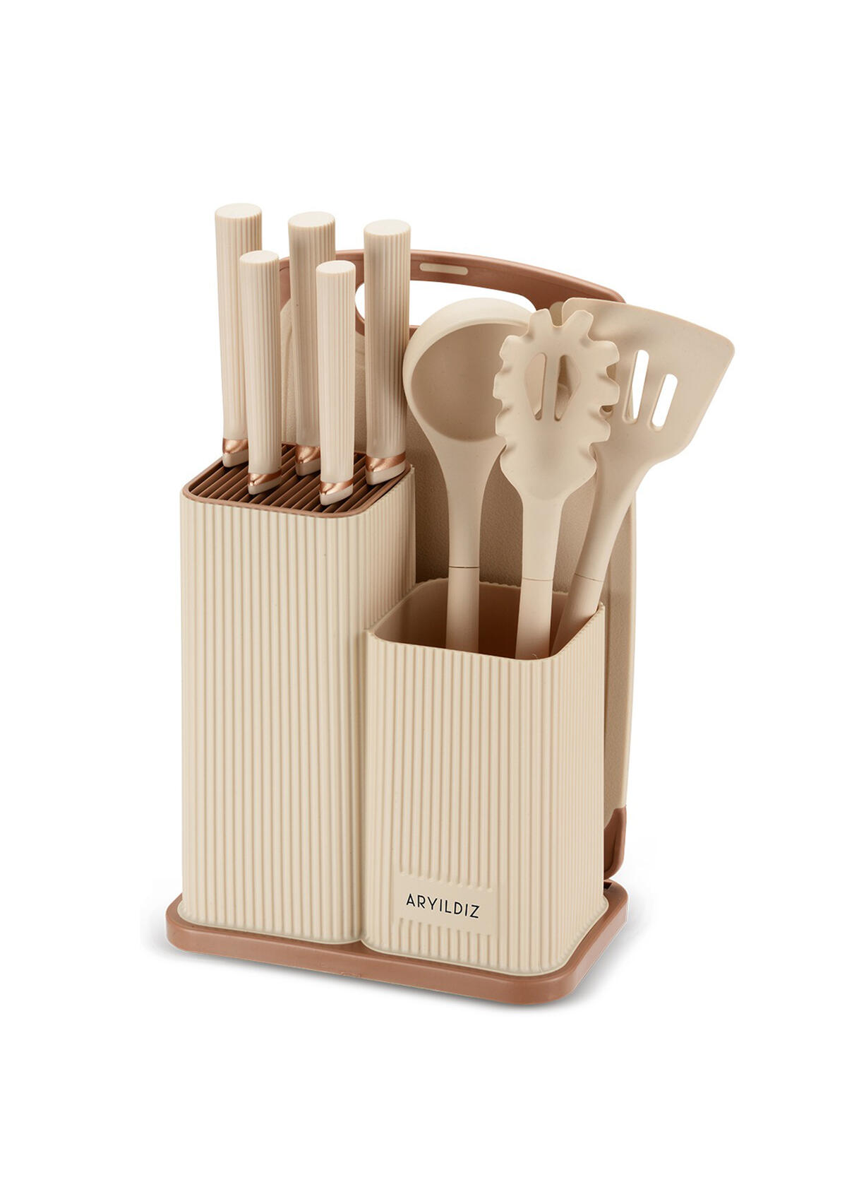 Aryıldız Bıçak Mıyabı & Kepçe Utensıl Set 153AR260050