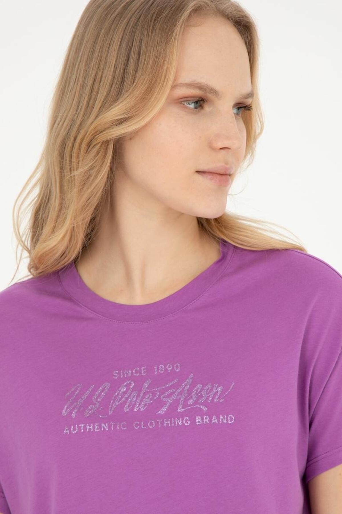 U.S Polo Tişört 1832186 G082GL011 Mor
