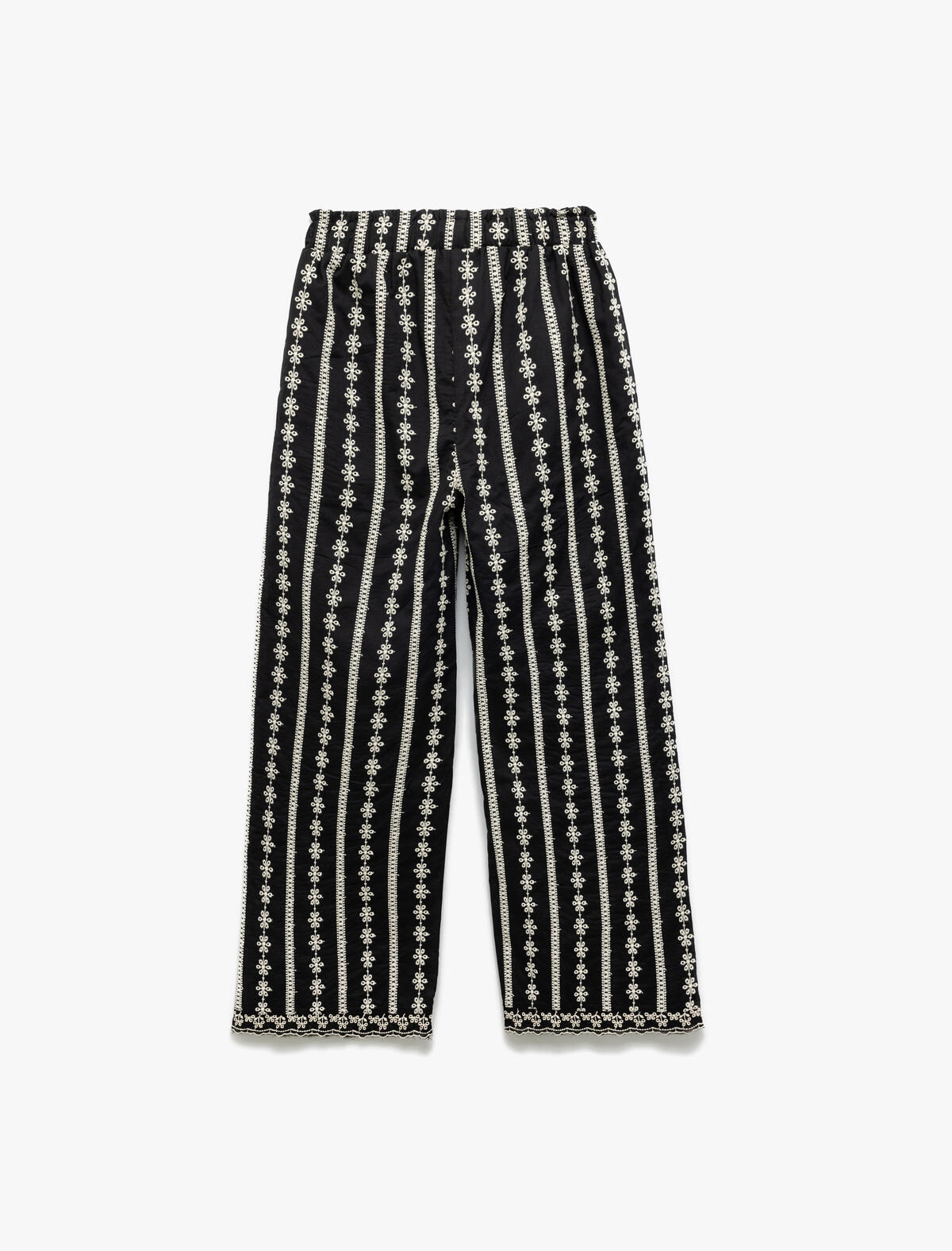 Koton Pantolon Kız Çocuk 5SKG40073AW Siyah Desenli