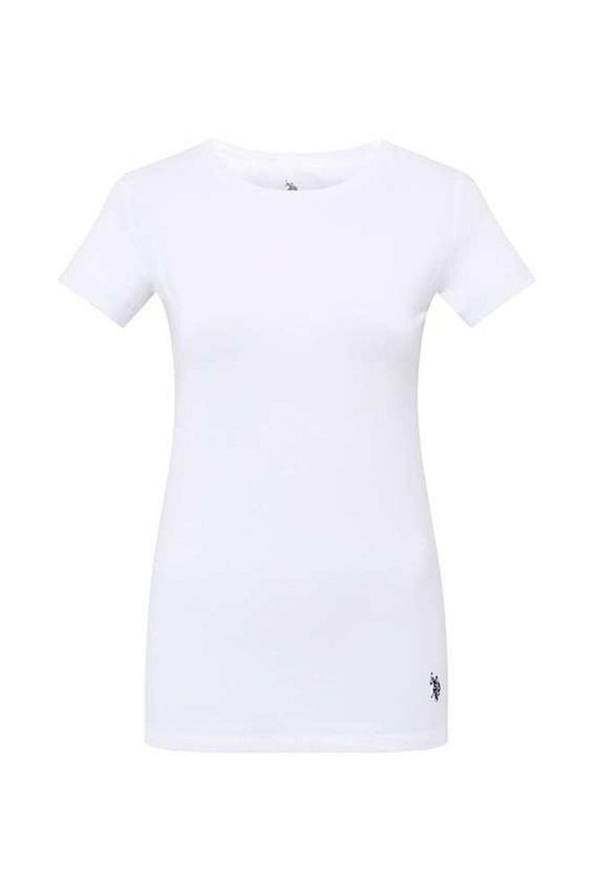 U.S Polo Assn. Tişört 66002 Beyaz