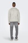 Only&Sons Ceket 22025212 Açık Gri Melanj
