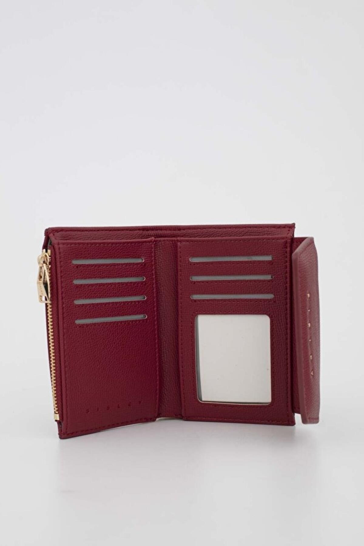 Sisley Kadın Cüzdan SLY_252 Bordo