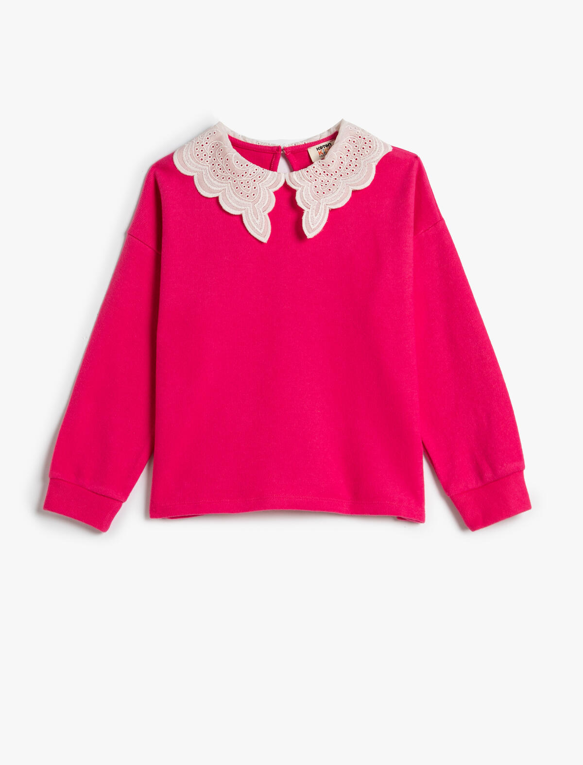 Koton Sweatshirt Kız Çocuk 4WKG10037AK Pembe 13-14