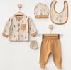 Aziz Bebe 5Li Set 5350 Kahve