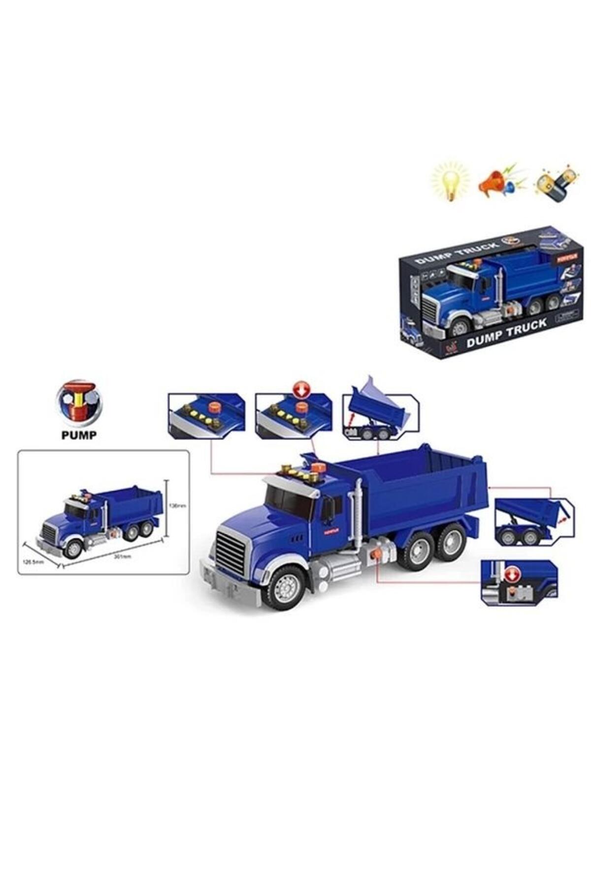 Ceren Toy Hafriyat Kamyonu Işıklı Ve Sesli CTOY-666-50P