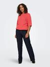 Only Carmakoma Bluz 15339637 Nar Çiçeği