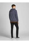 Jack&Jones Sweatshirt 12205081 Koyu Gri