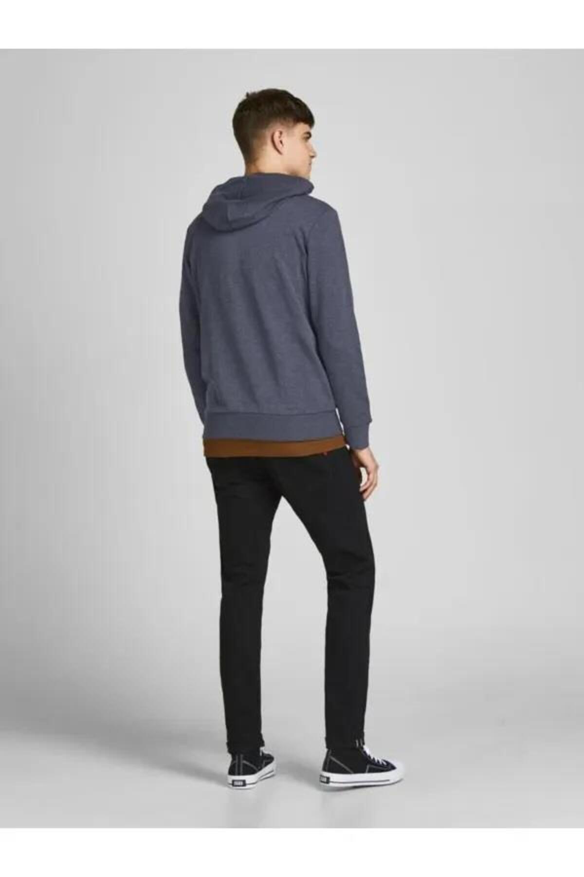 Jack&Jones Sweatshirt 12205081 Koyu Gri