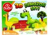 Bu-Bu Oyun Hamuru Seti 3D Dinozor BUBU-OH0012