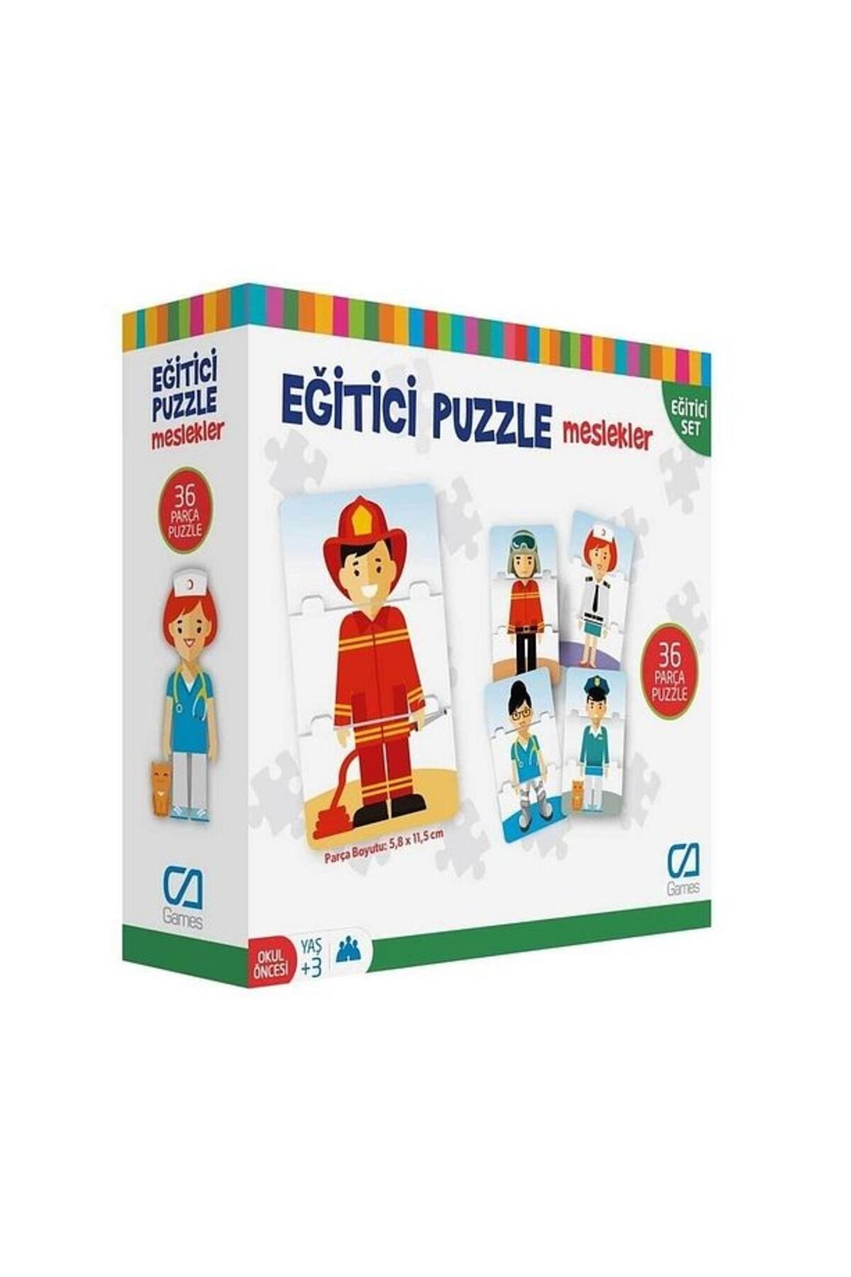 Ca Games Eğitici Puzzle Meslekler CA-5030