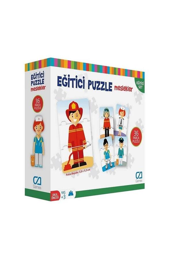 Ca Games Eğitici Puzzle Meslekler CA-5030