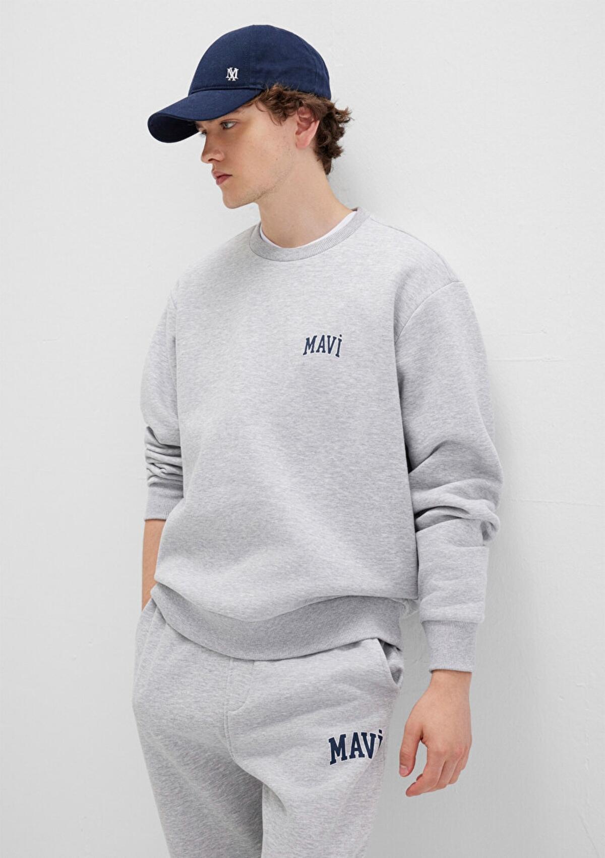 Mavi Sweatshirt M0611716-80018 Gri