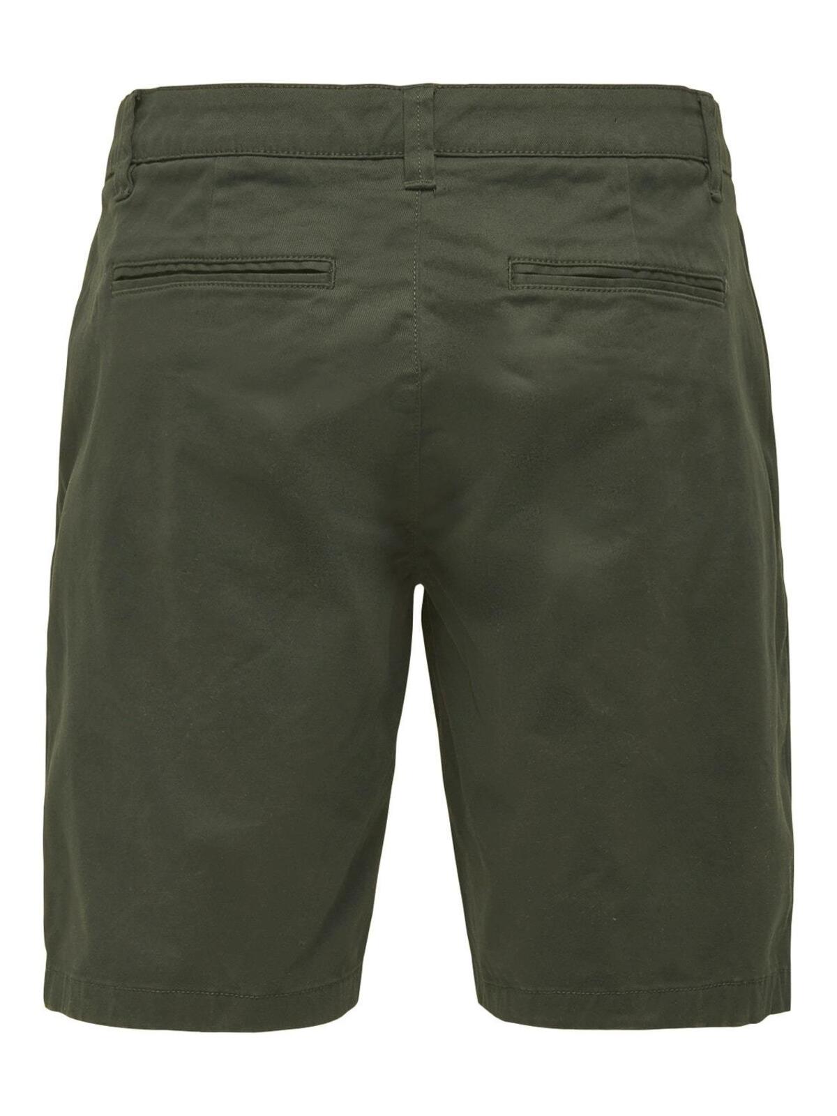 Only&Sons Şort 22018237 Yeşil M