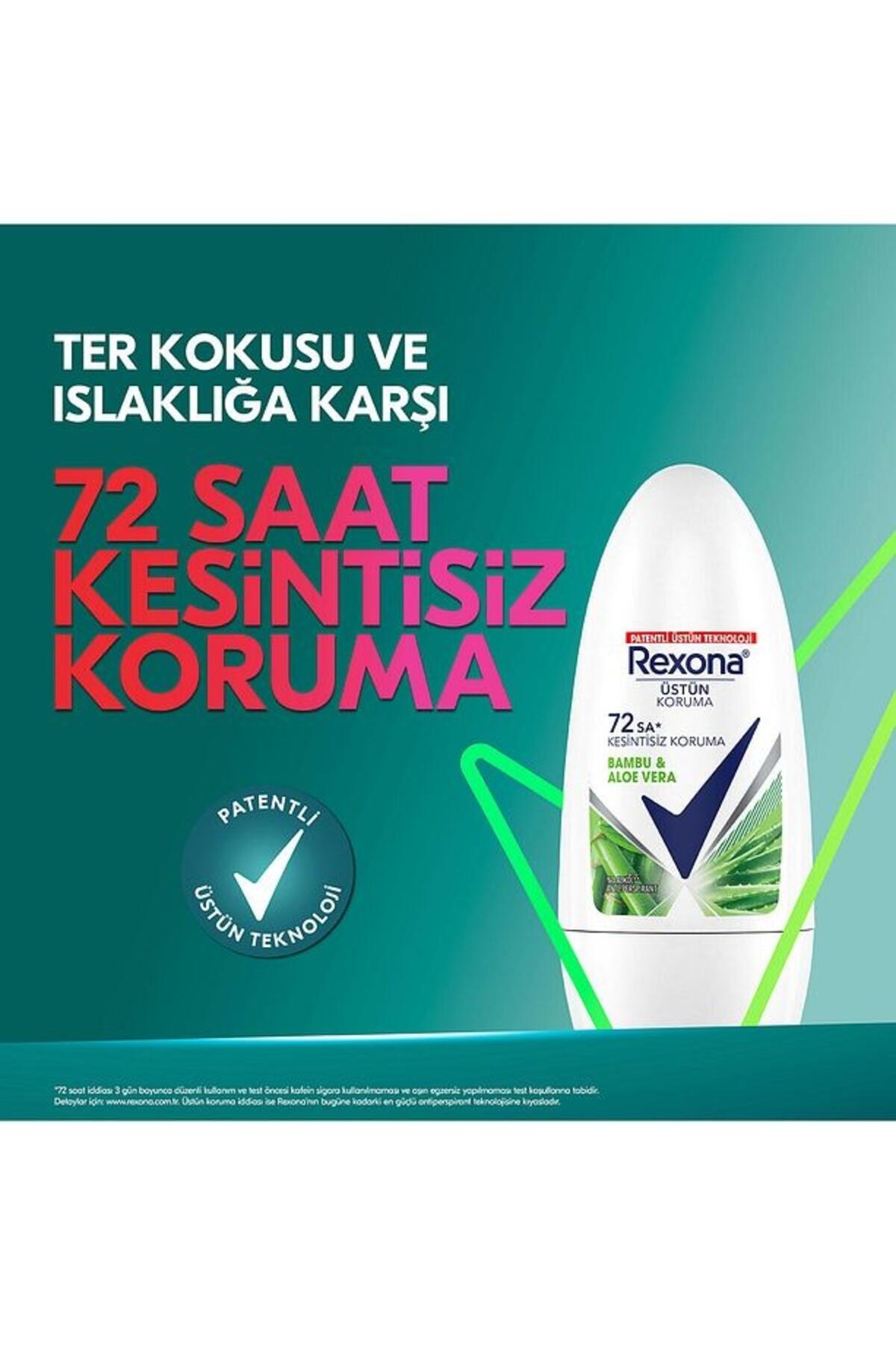Rexona Kadın Roll-On Bambu&Aloe Vera 50Ml
