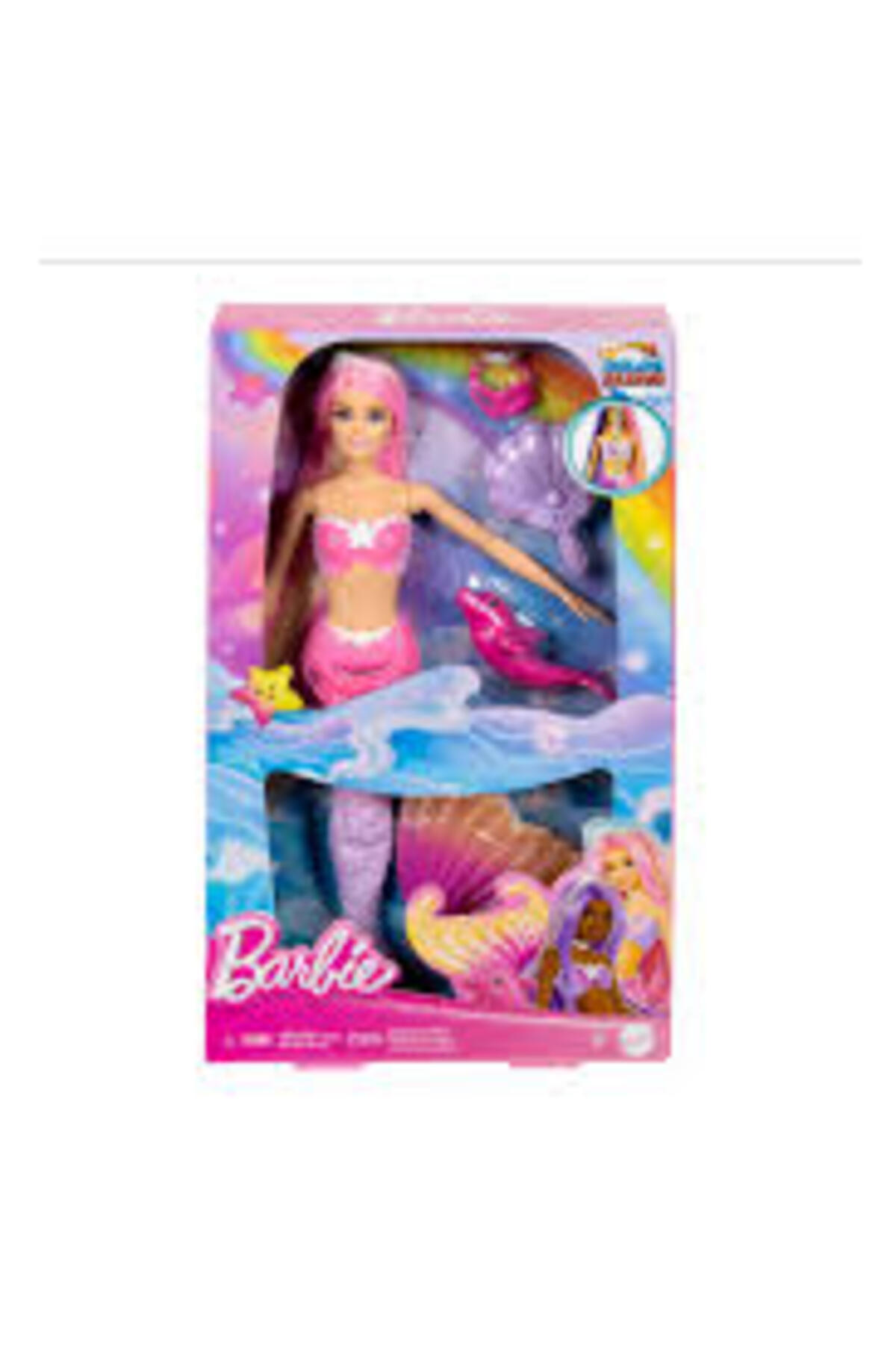 Barbie Renk Değiştiren Deniz Kızı Ve Aksesuarları MTL-HRP97