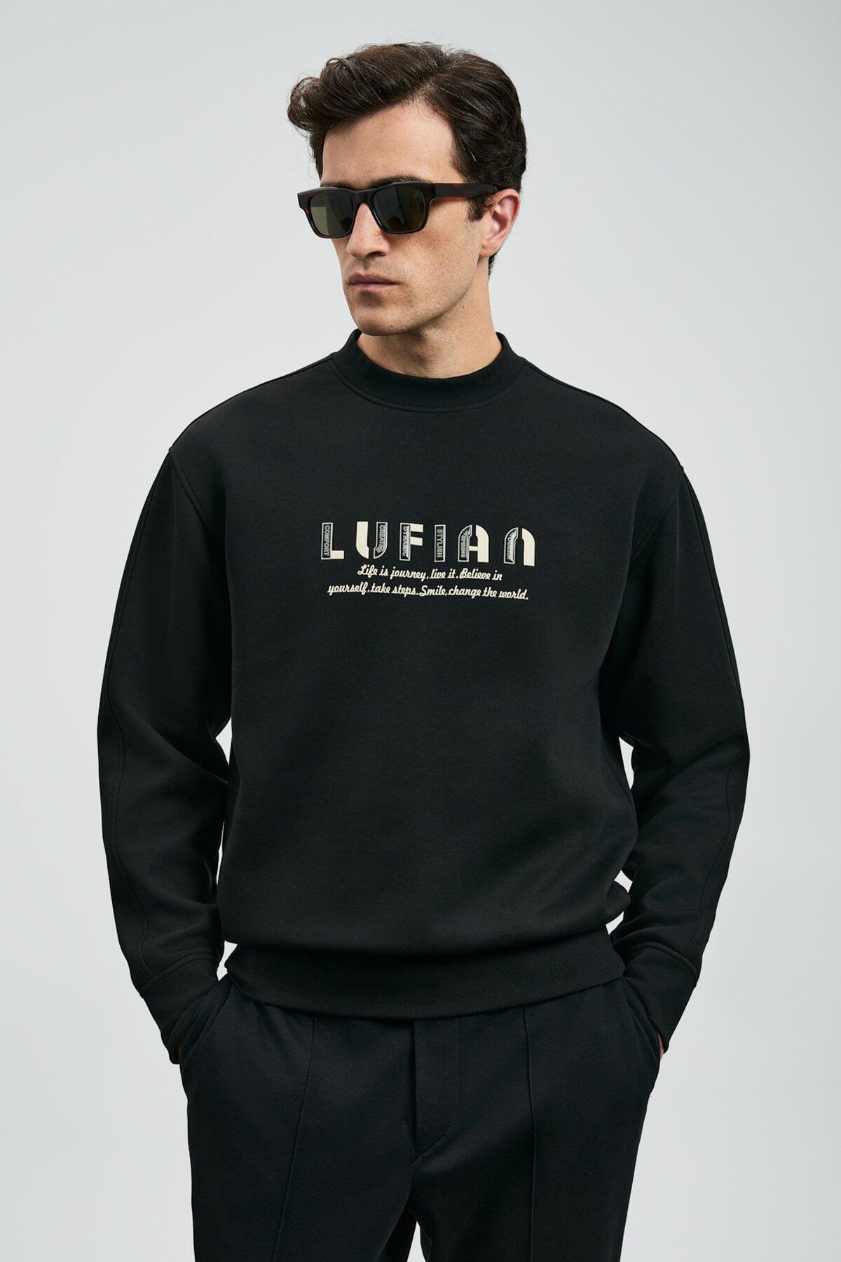 Lufıan Erkek Sweatshirt Oracle 112030178 Siyah