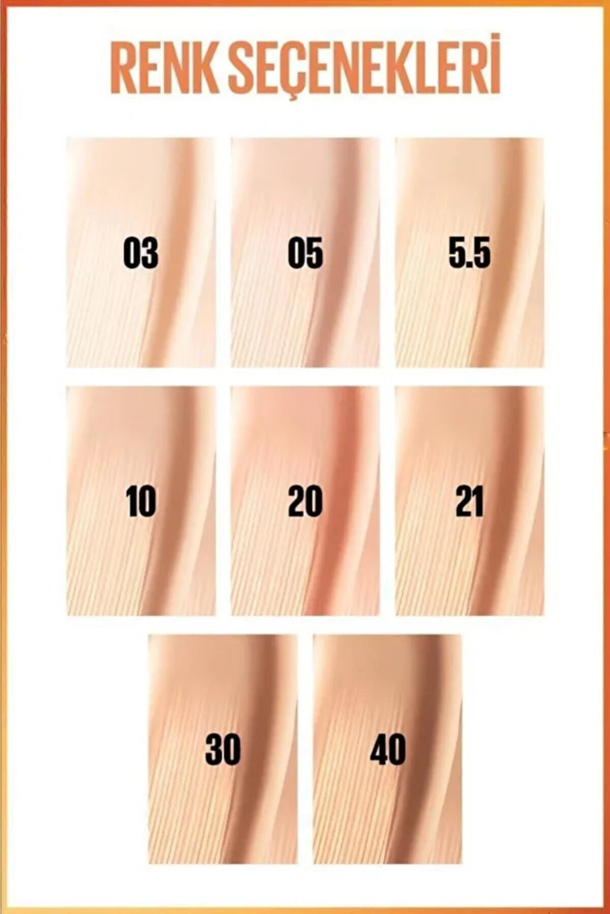 Maybelline Fondöten Superstay 24H Skin Tint No:21