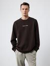 Koton Sweatshirt 6WAM70035MK Kahverengi
