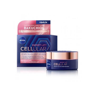 Nivea Krem Expert Lift Cellular Yaşlanma Karşıtı Gece 50ML (Dy)