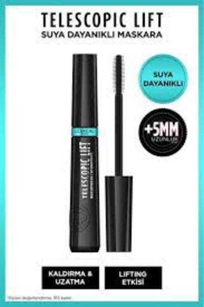 Loreal Paris Maskara Telescopic Lift Suya Dayanıklı (Dy)