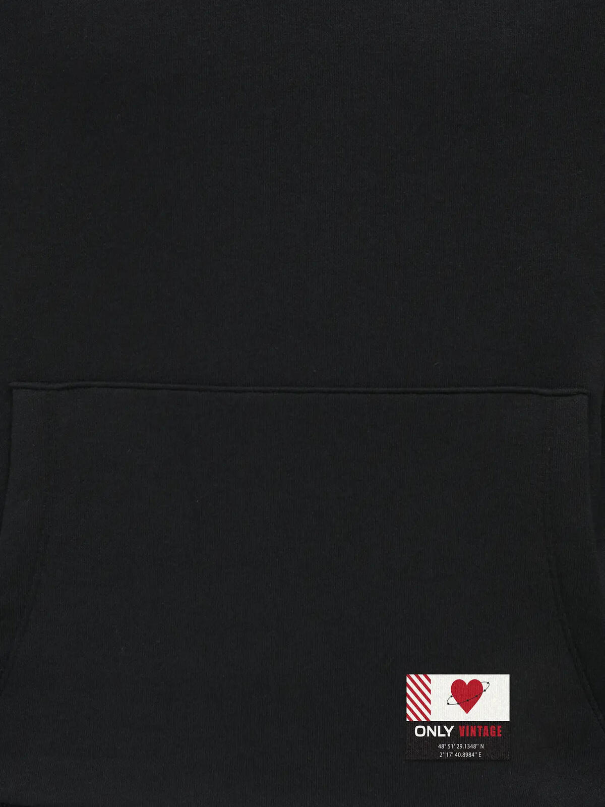 Only&Kids Sweatshirt Kız Çocuk 15355335 Siyah