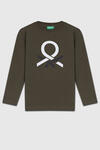 Benetton Tişört Erkek Çocuk BNT-B23337 26062 Haki