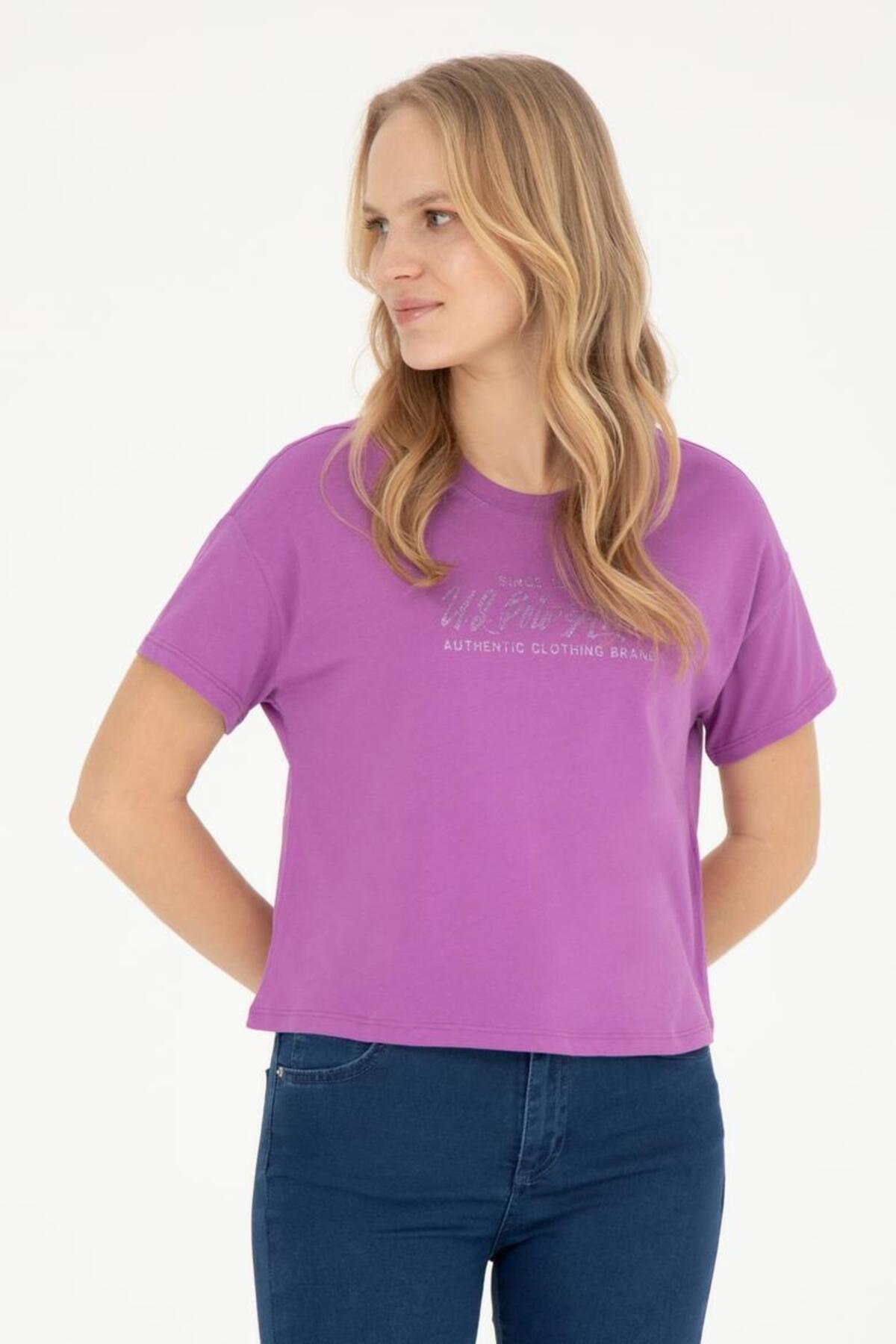 U.S Polo Tişört 1832186 G082GL011 Mor