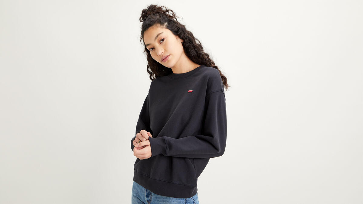 Levis Kadın Sweatshirt A3172-0010 Siyah