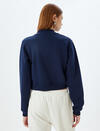 Koton Sweatshirt 5WAK10052EK Lacivert