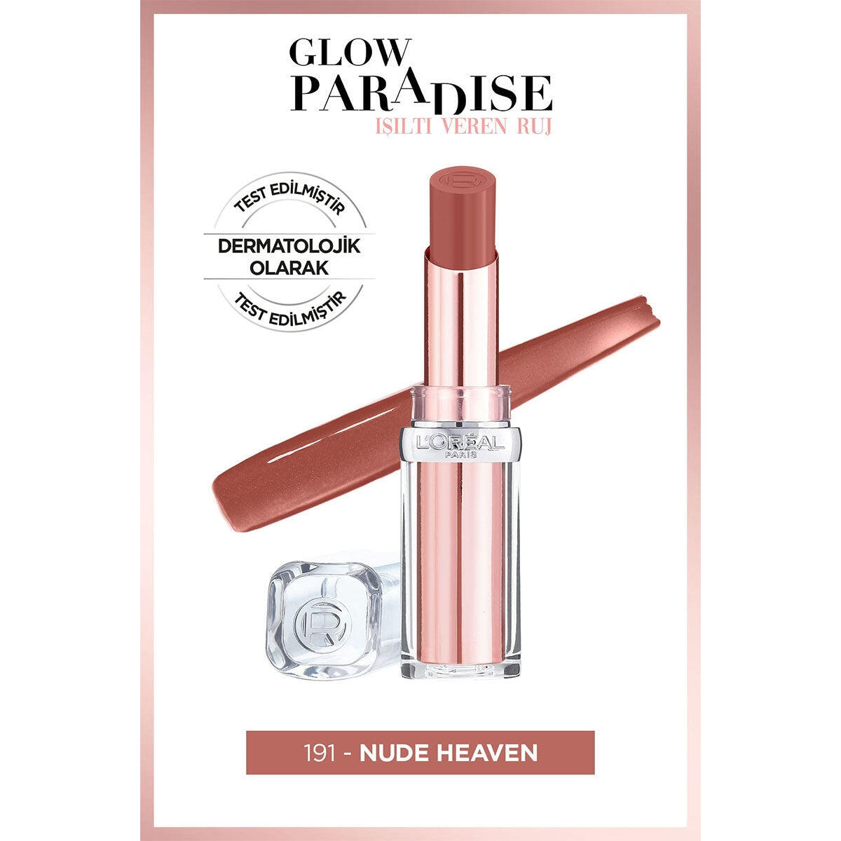 Loreal Paris Ruj Color Riche Glow Paradise No:191