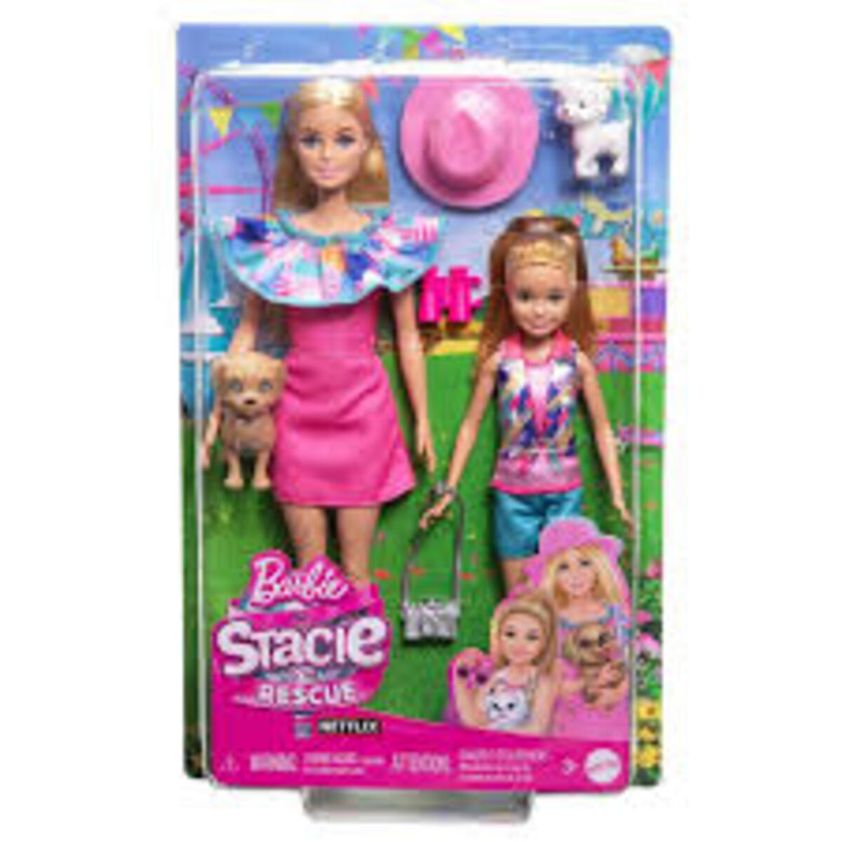 Barbie Ve Stacie Kız Kardeşler İkili Set MTL-HRM09