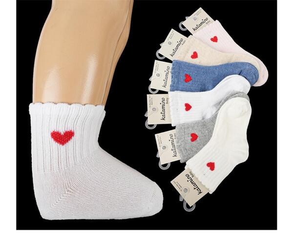 Katamino Soket Çorap Kız Bebek Viski K20402 Asorti