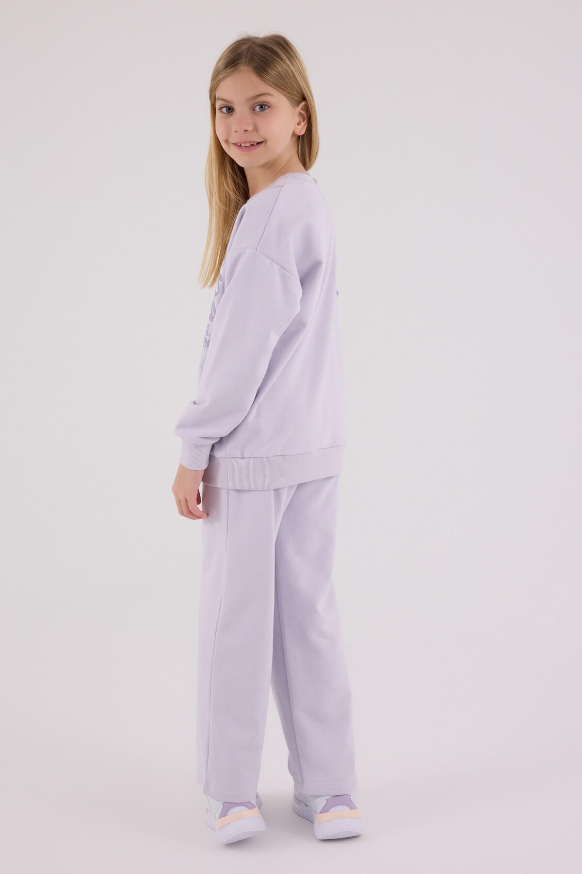 U.S Polo Assn. Eşofman Takımı Kız Çocuk US2304-G Lila