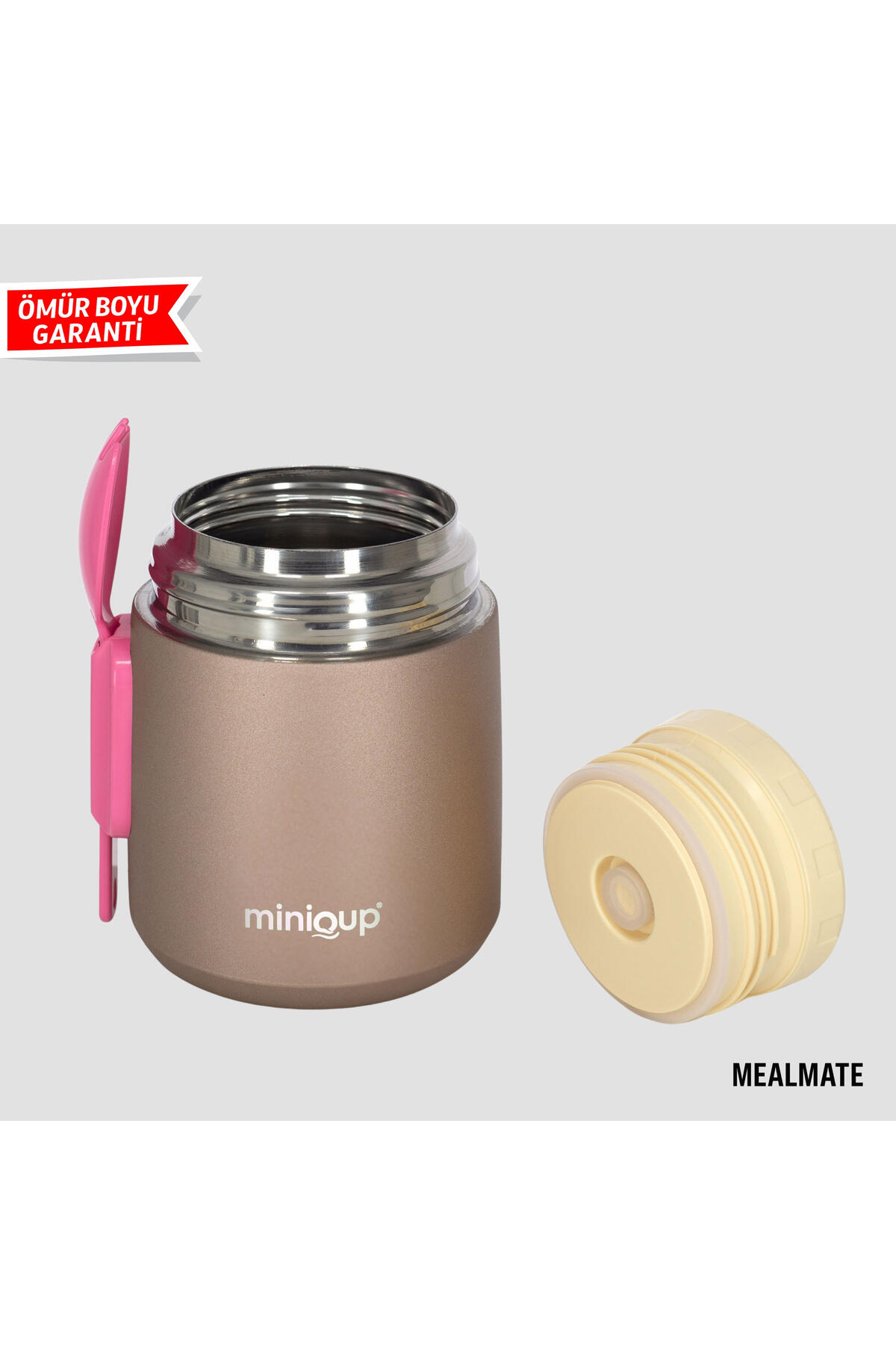 MiniQup Q4 MealMate Mocca Mouse 500ml