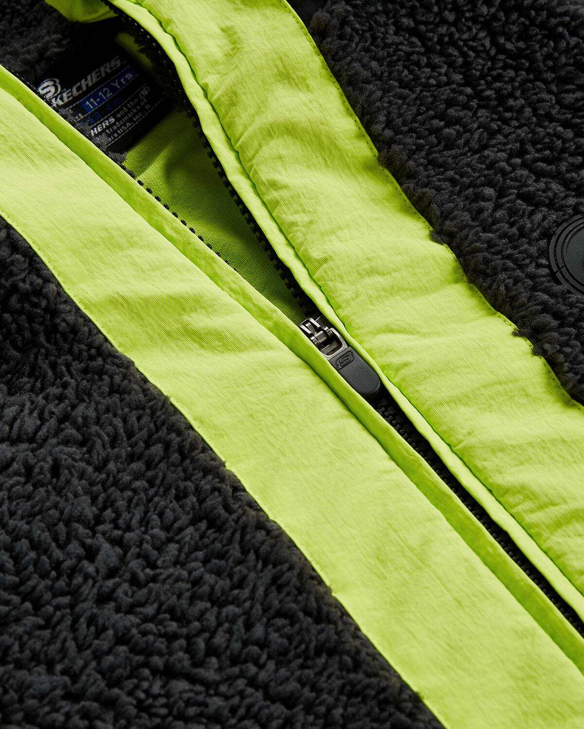 Skechers B Outdoor Fleece Full Zip Sherpa Sk232203-001 Siyah