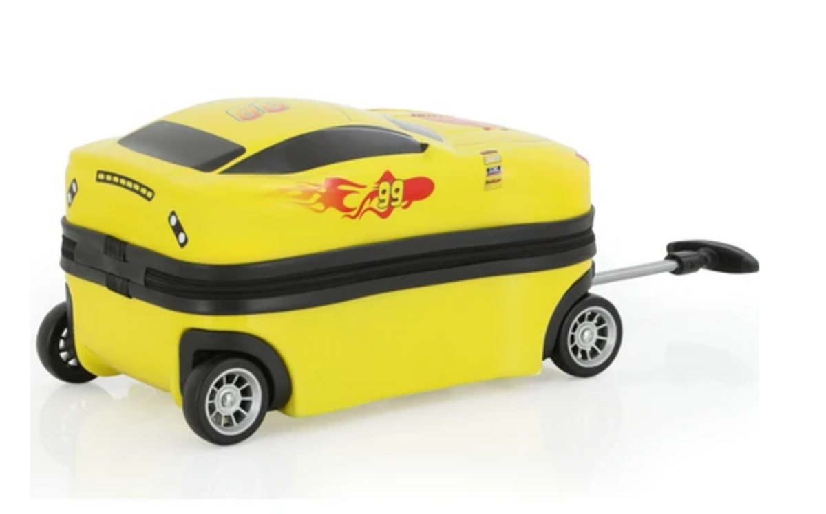 Mçs Abs Çocuk Valiz V306 Yellow Car