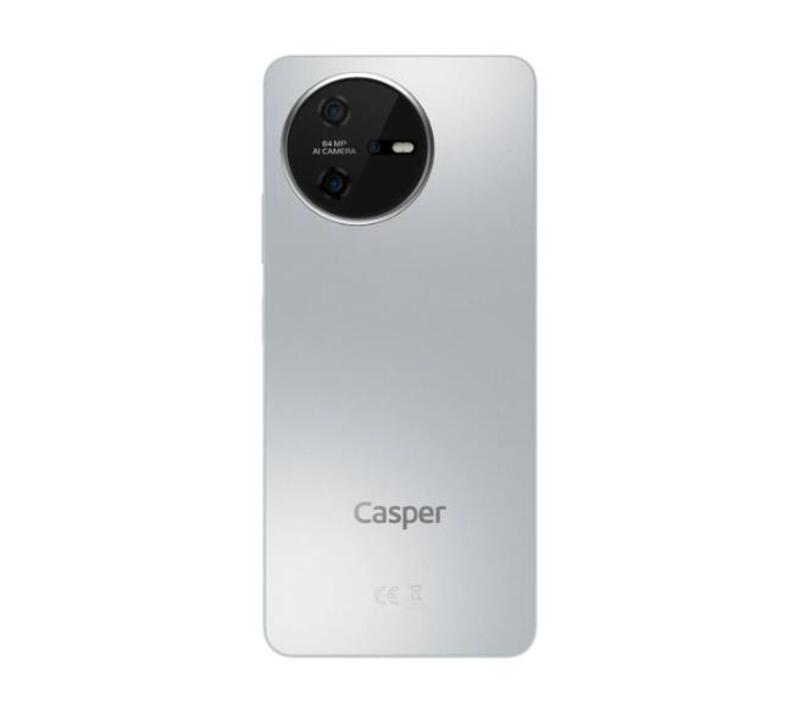 Casper Cep Telefonu Via A40 8/256Gb Gümüş (Dy)