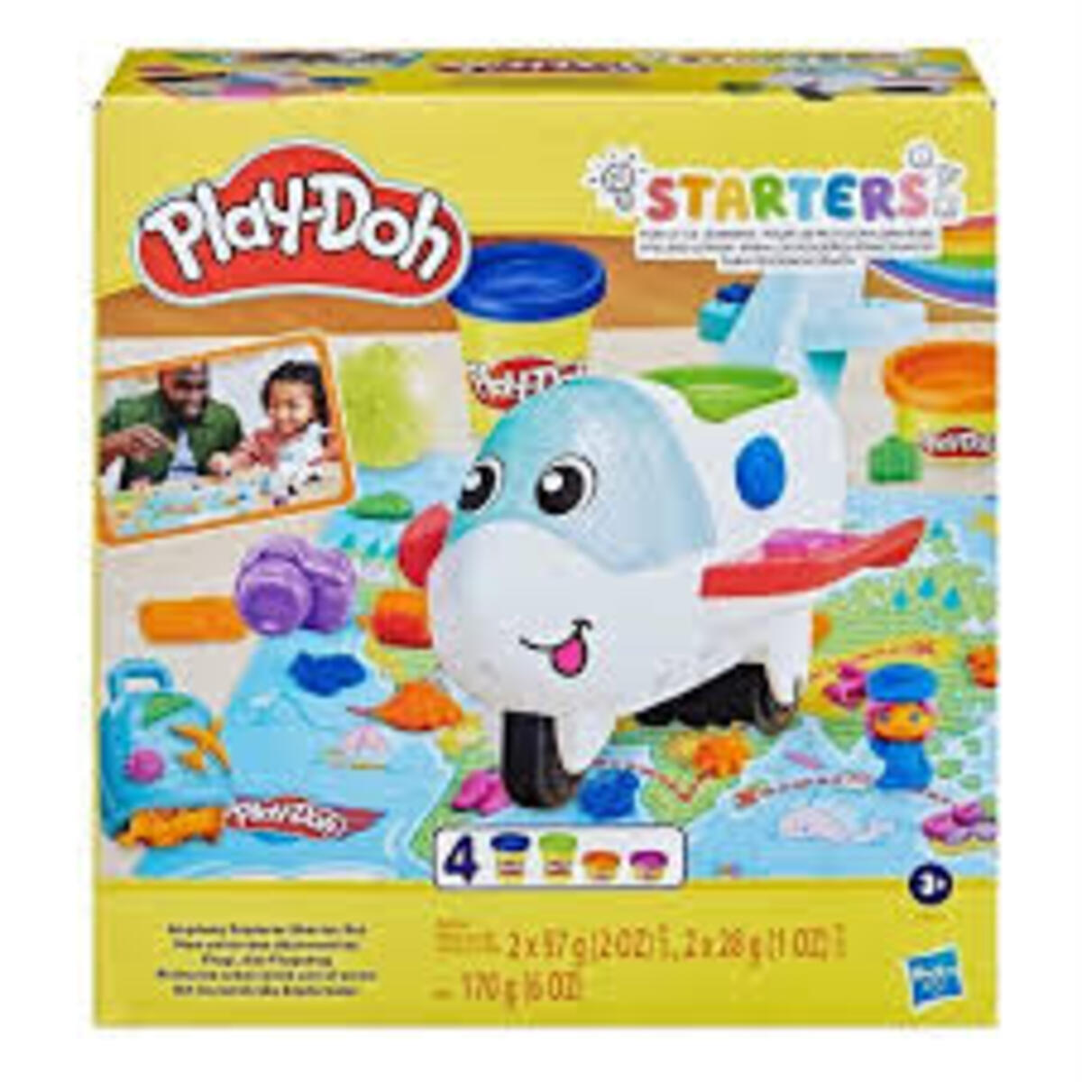 Play-Doh Eğlenceli Uçak Başlangıç Seti HAS-F8804