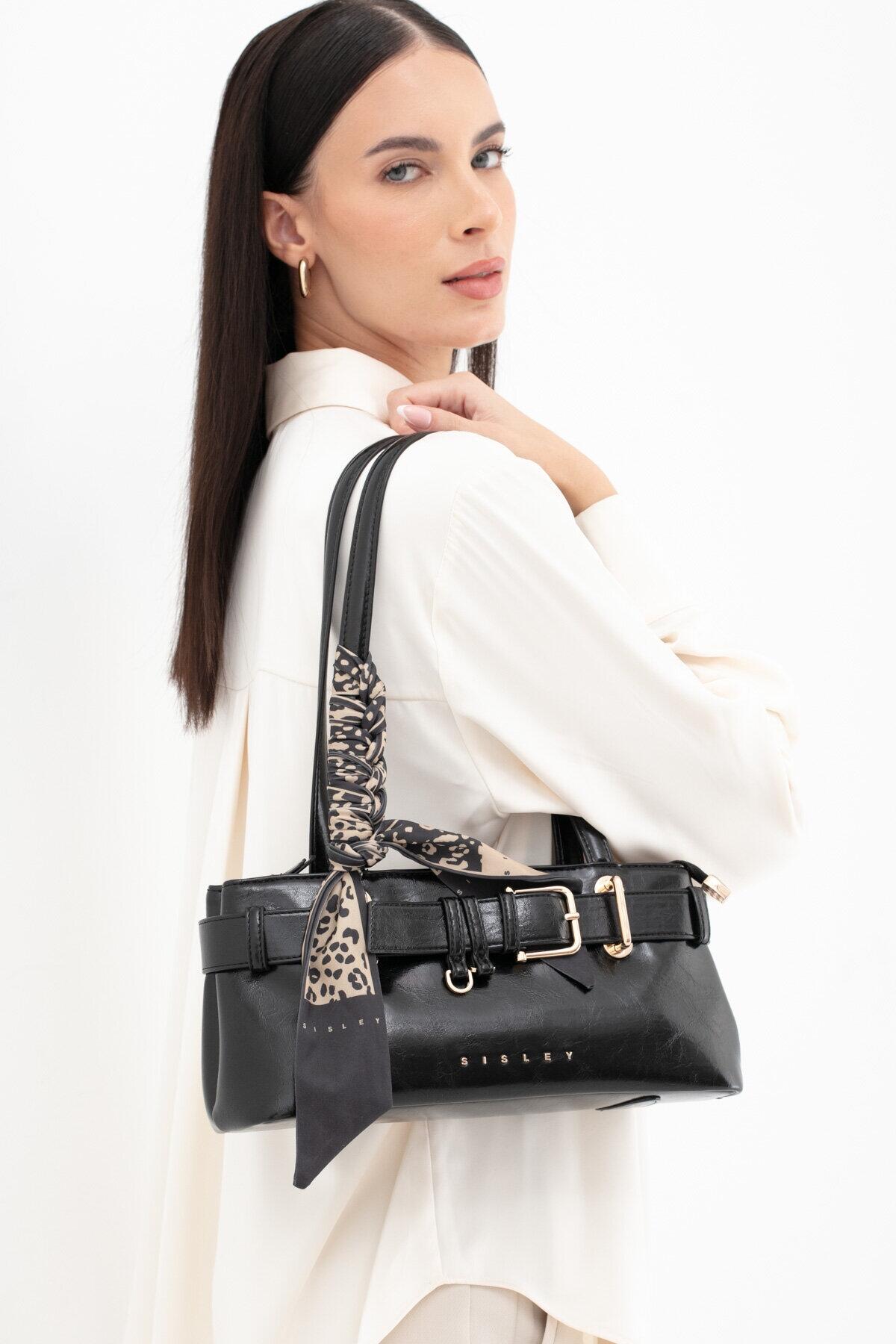 Sisley Kadın Kol Çantası SLY_290 Siyah